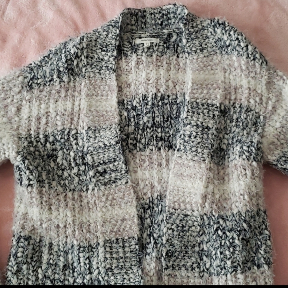 Fuzzy Cardigan